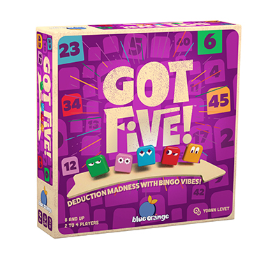 Got Five! box art from Blue Orange Games